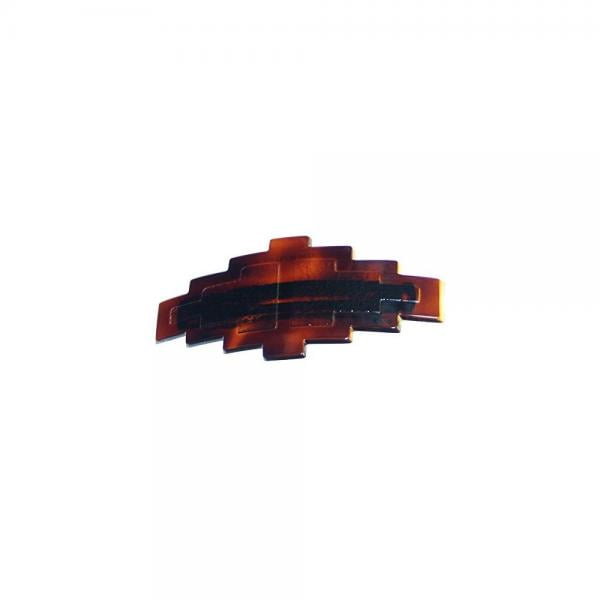 Caravane Women's Caravan Multi Tier Tortoise Shell Barrette