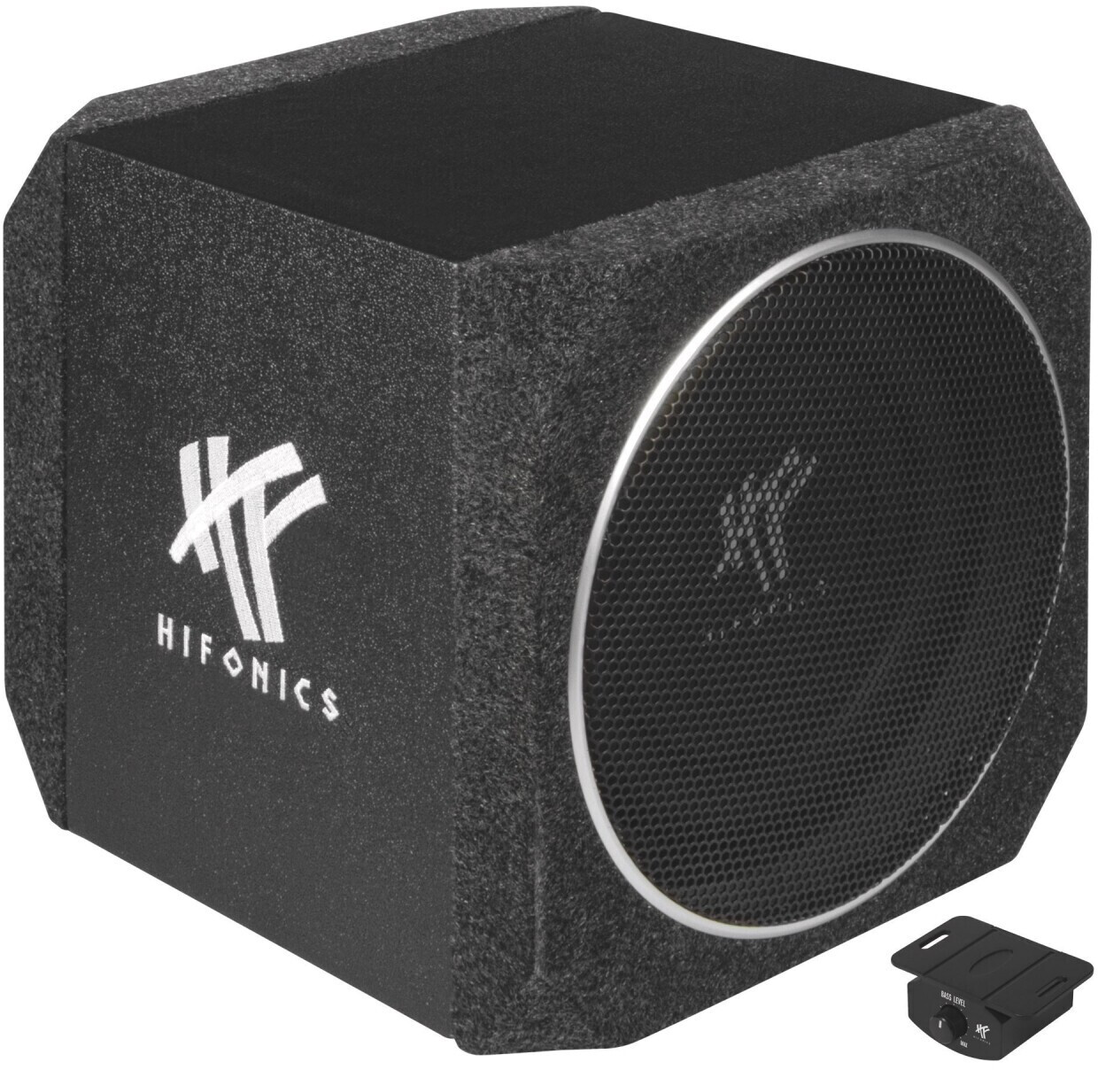 HIFONICS ZEUS ZX82A 2x 20cm aktiv Subwoofer Auto Bassreflex Aktivsub 400 Watt