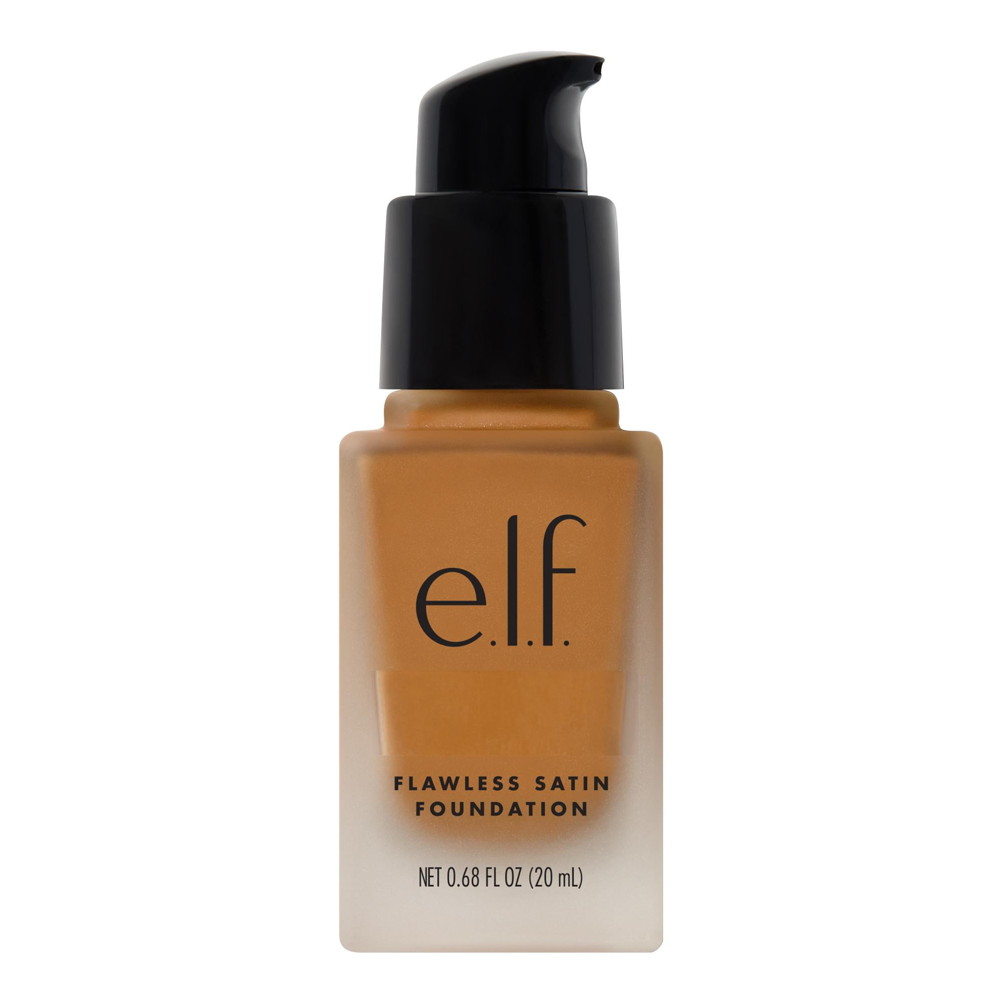 E.l.f. Flawless Finish Foundation, Lightweight & Medium Coverage, Semi-Matte Finish, Latte, 0.68 Fl Oz (20Ml)