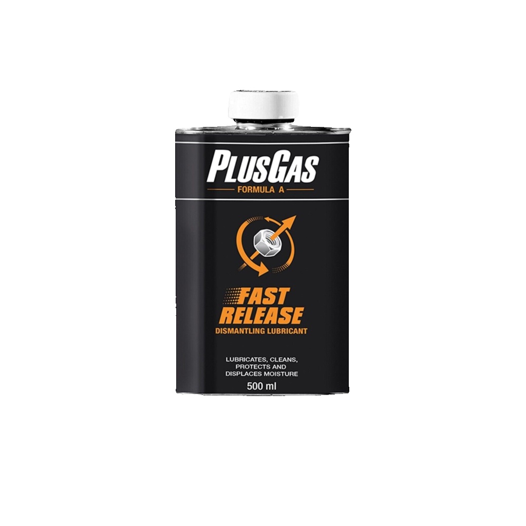 2x PLUS GAS Dismantling Lubricant Tin 500ml Penetrating Degreaser Seized Rust