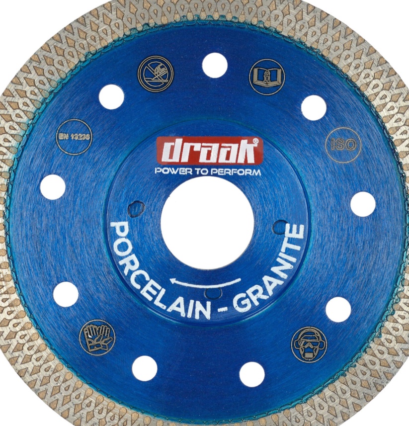115mm 4.5"" Ceramic Diamond Tile Saw Angle Grinder Blade DRAAK