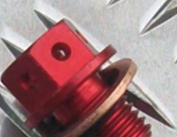 RED PIT BIKE MAGNETIC SUMP PLUG BOLT 50cc 110cc 125cc 140cc 160cc PITBIKE