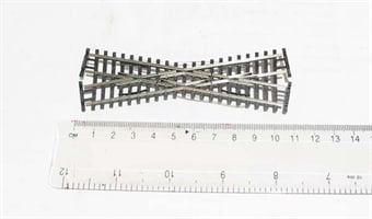 Peco SL-E393F N Gauge Code 55 Short Crossing (Electrofrog)
