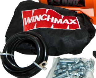 LAND ROVER DEFENDER 13500lb WINCHMAX SL SYNTHETIC ROPE WINCH +BUMPER COMBO KIT