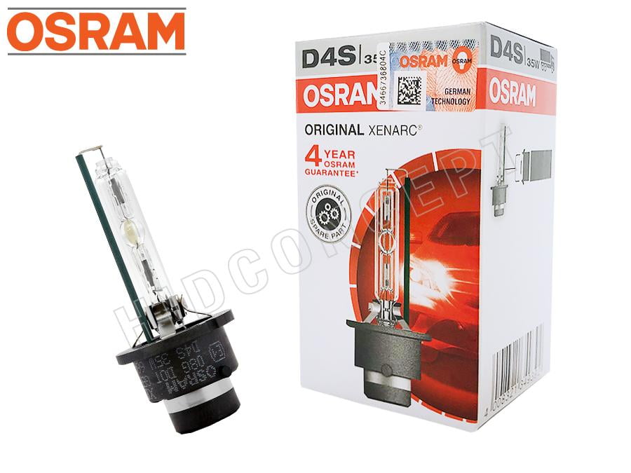 OSRAM Xenarc D4S Standard Replacement Xenon HID Car Bulb (Single Bulb)