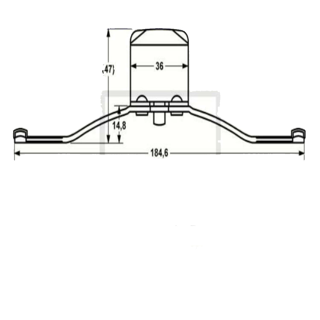 4x ✅Fits ATE 11.8116-0410.2 BRAKE CALIPER SPRING. AUDI A6 04-11 FRON ⭐UK Seller⭐