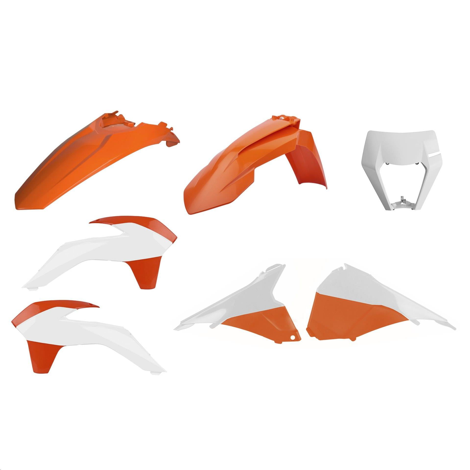 Plastic Kit Enduro Polisport Restyling OEM Color KTM EXC/EXC-F for Motorcycle