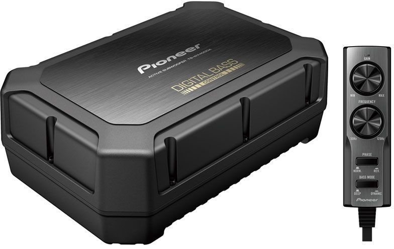 Pioneer TS-WX400DA Under Seat Subwoofer Amplifier Compact Car Bass Box Sub
