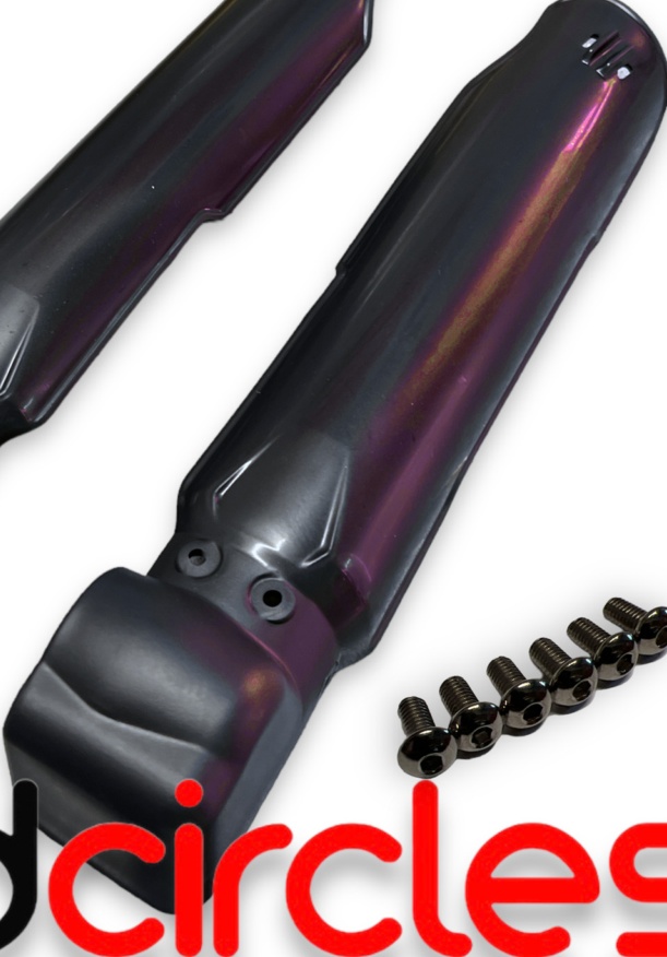 STOCK BLACK Sur-Ron FORK SLIDERS / GUARDS fits SURRON LIGHTBEE X LBX