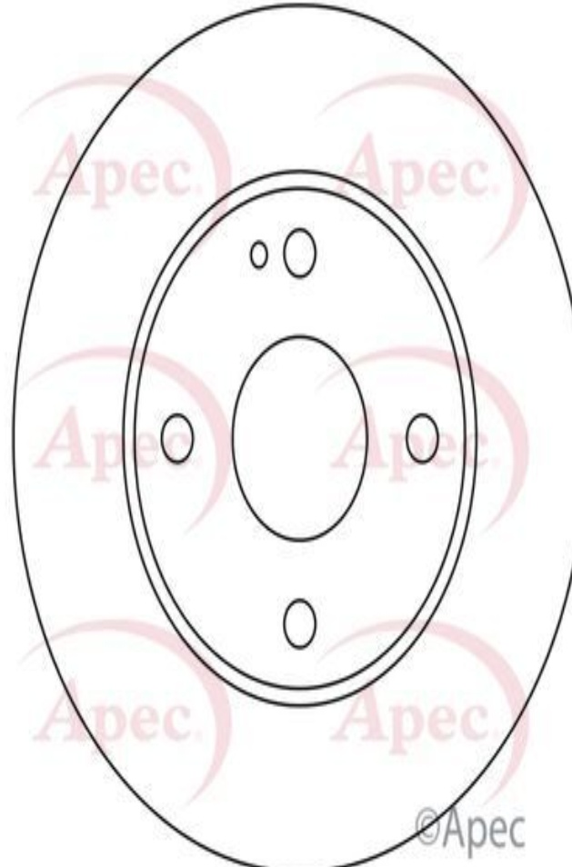 Brake Disc Front Vented Braking Fits Mazda 121 323 C 323 S MX-5 APEC DSK109