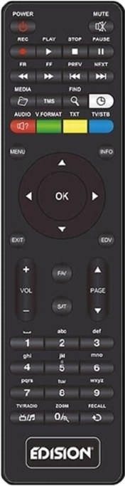 Edision Piccollino Full HD 1080p HDTV HDMI USB 2.0 LAN SCART DVB-S2 Sat-Receiver