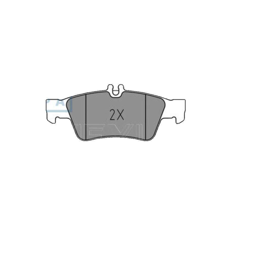 Rear MEYLE 025 233 3516/PD Brake Pad Set, disc brake for MERCEDES-BENZ,MERCEDES-