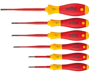 Wiha SoftFinish Screwdriver set, Electric SlimFix TORX Tamper Resistant 41245