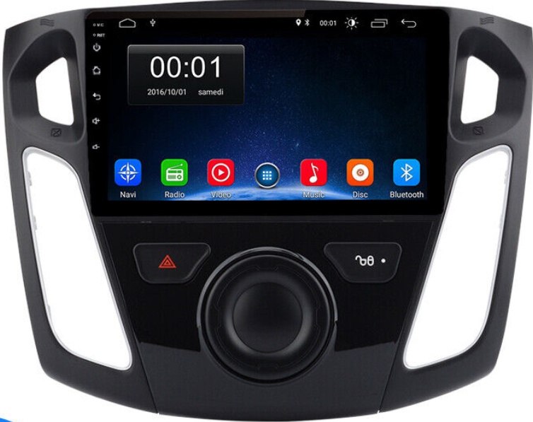 64GB 9""Android 13 Car radio For Ford Focus 2011-2019 Carplay GPS Navi SWC FM RDS