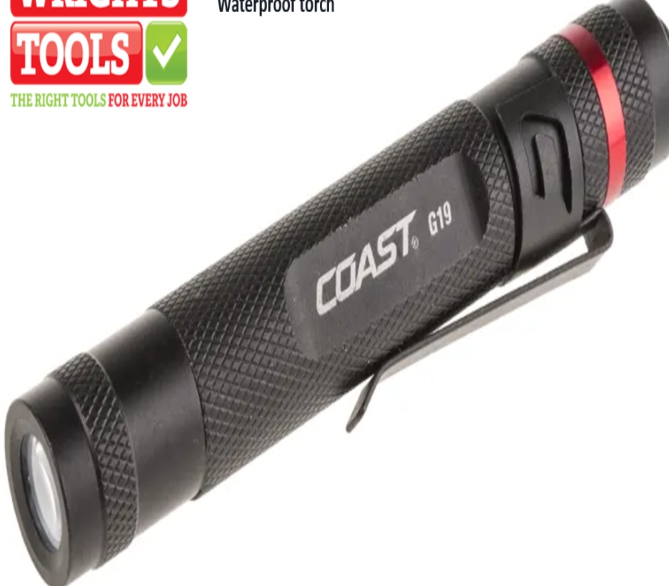 COAST G19 Inspection Beam IPX4 (Battery included) Waterproof torch