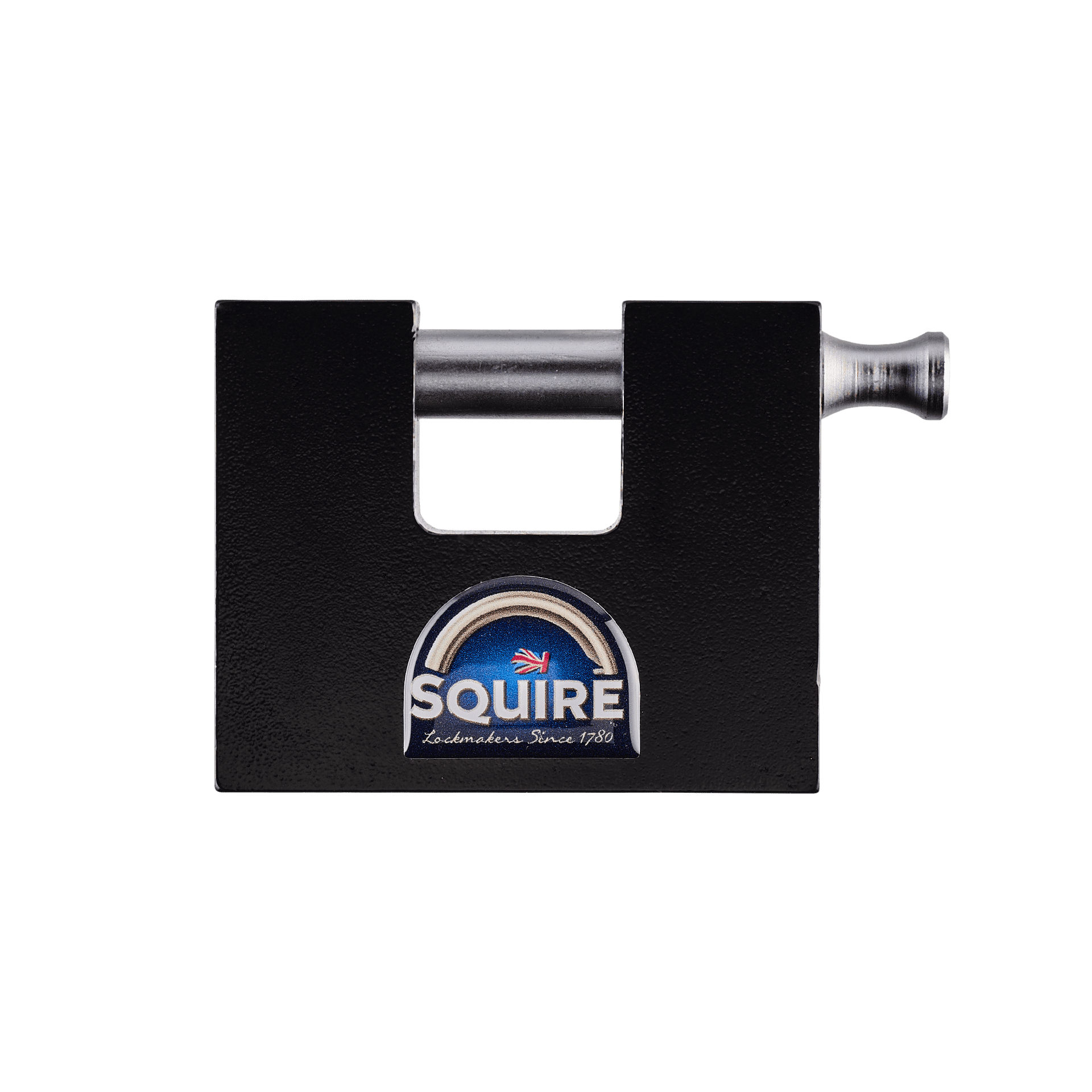Squire WS75 80mm boron steel shackle armoured warehouse block container padlock