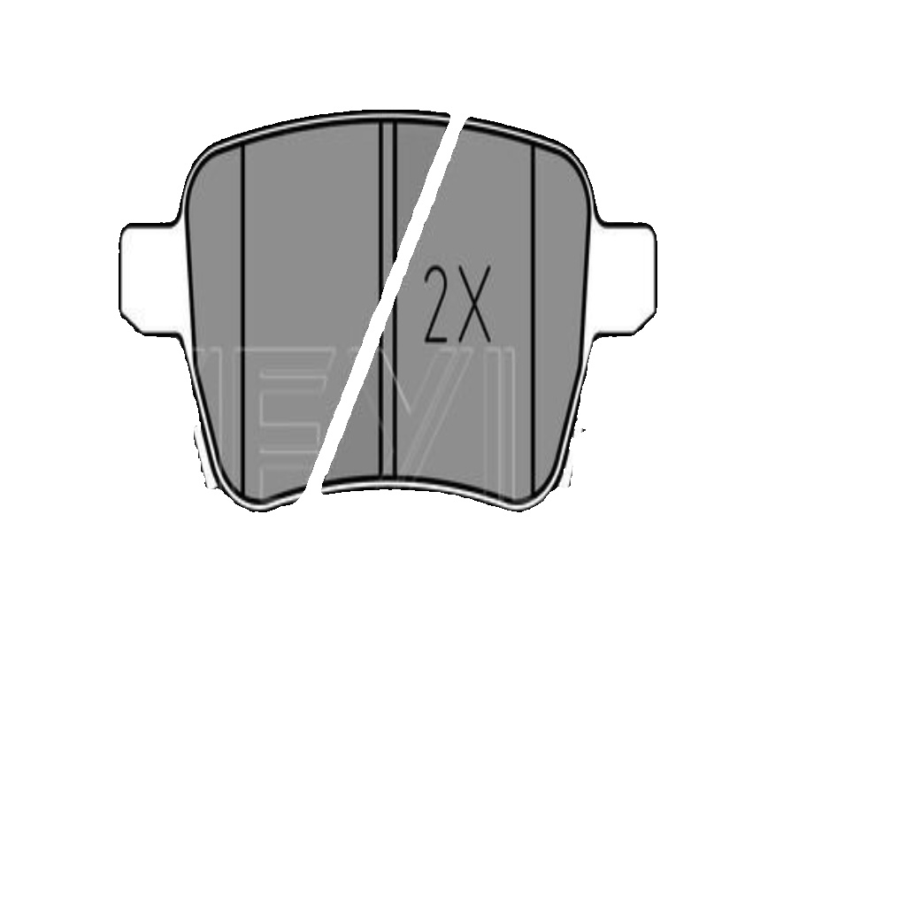 Rear MEYLE GERMANY 025 259 7317 Brake Pad Set, disc brake for FIAT,OPEL,VAUXHALL