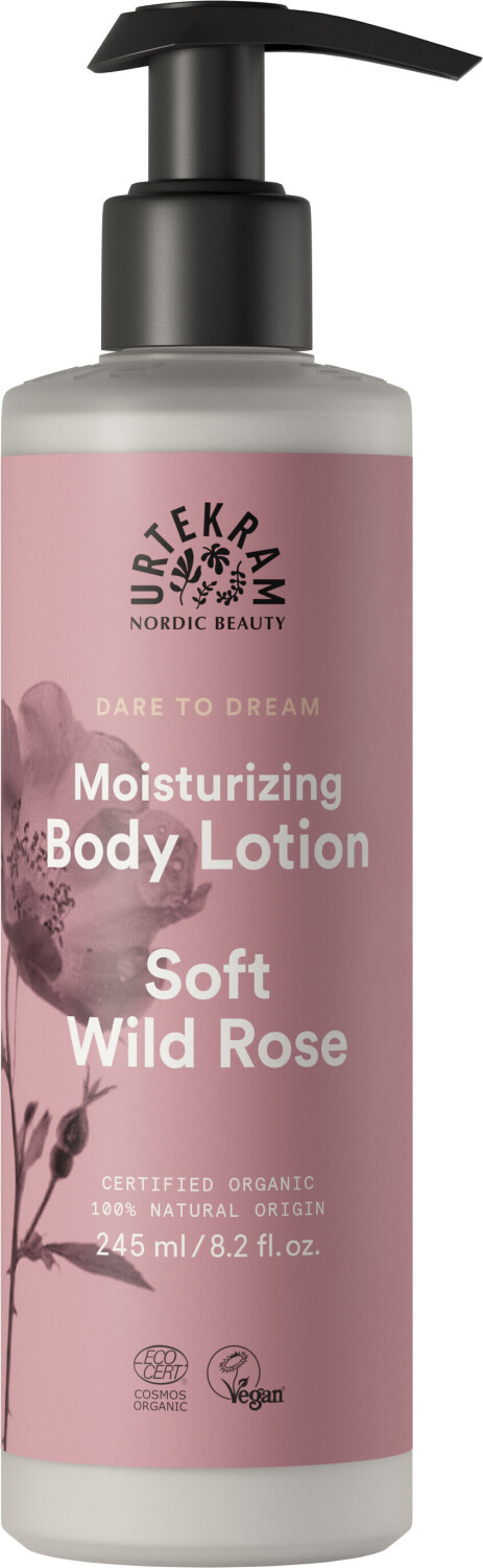 Urtekram Soft Wild Rose Body Lotion 245ml - 2 Pack - Image 3