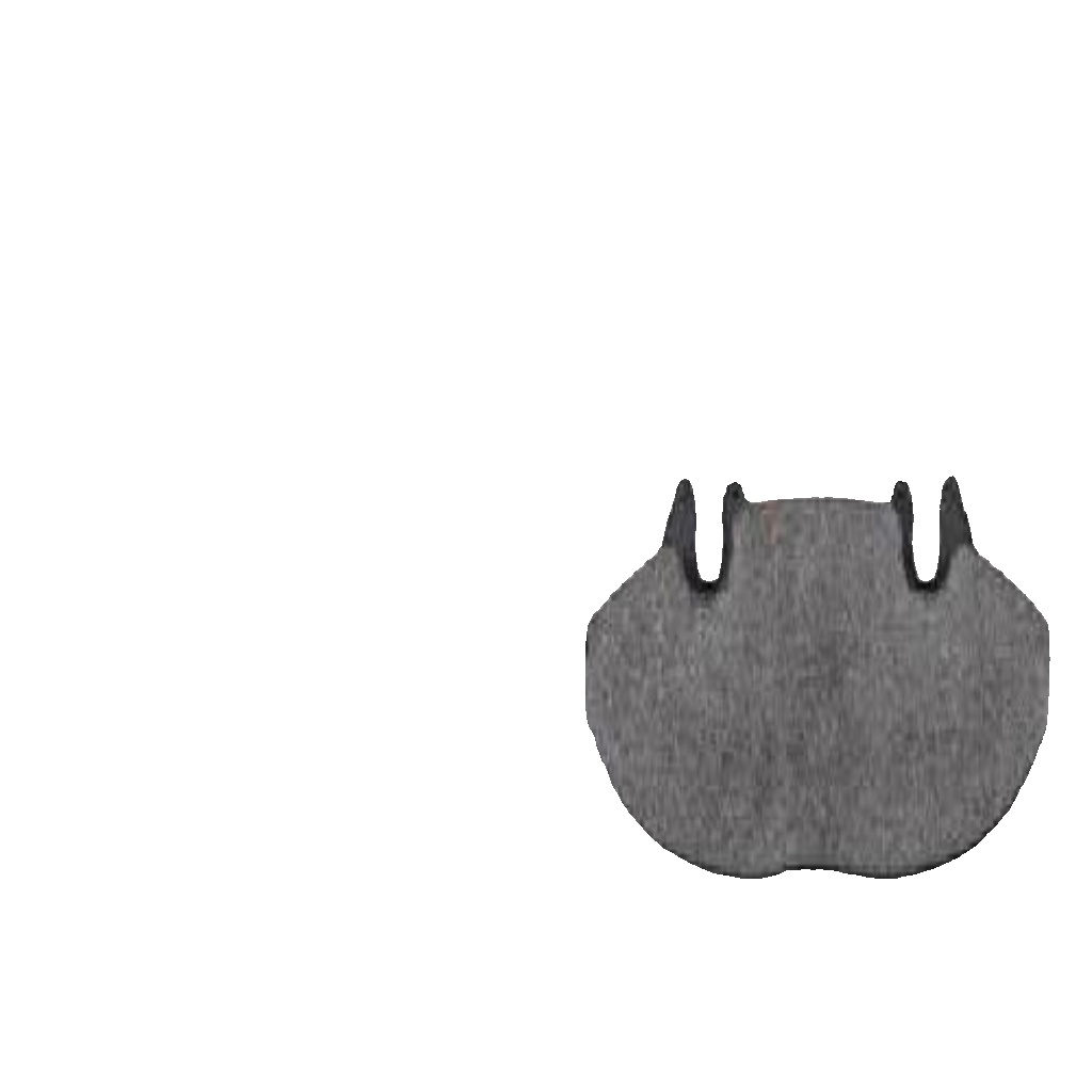 37449 A.B.S. Brake Pad Set, disc brake for MERCEDES-BENZ