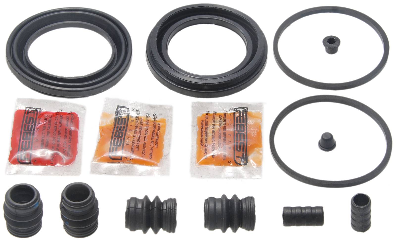 FEBEST 0275-Z50F Repair Kit, brake caliper for INFINITI,NISSAN,NISSAN (DFAC)