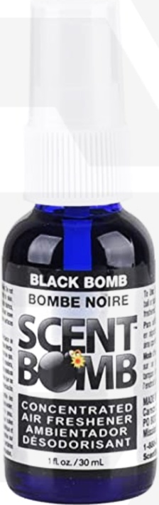 Scent Bomb Air Freshener Concentrated Spray Car Fragrance Black Cherry 30ml