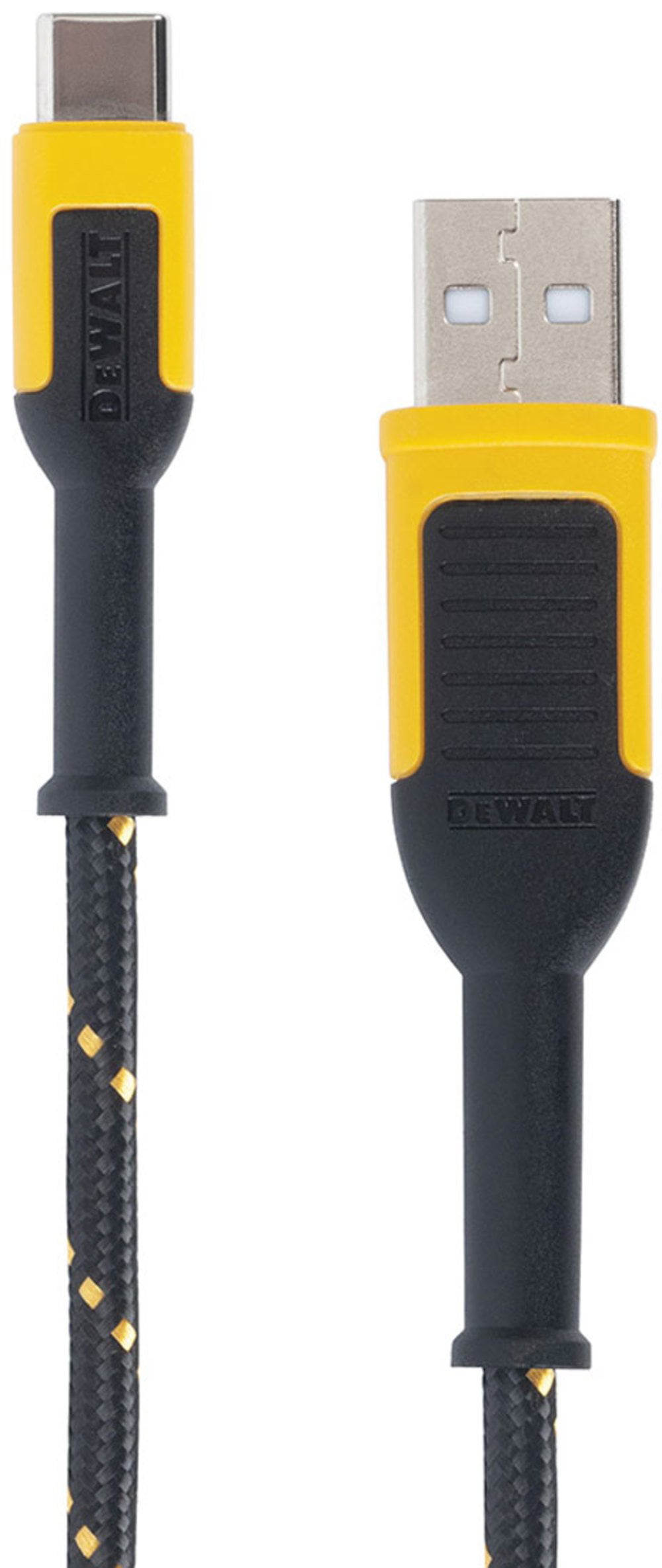 DeWalt 1.8m/6ft USB-C Braided Android /iPhone 15 Charging Cable USB To Type C