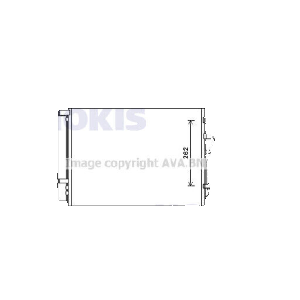 HY5280D AVA Condenser FIT HYUNDAI IX35 (2010) 1.7 CRDI