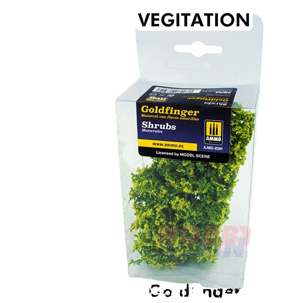 VEGITATION Shrubs GOLDFINGER diorama Ammo Mig Jimenez AMIG8391