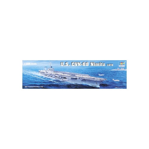 Trumpeter 05605 - 1:350 Aircraft Carrier USS Nimitz CVN-68 1975 - New - Image 3