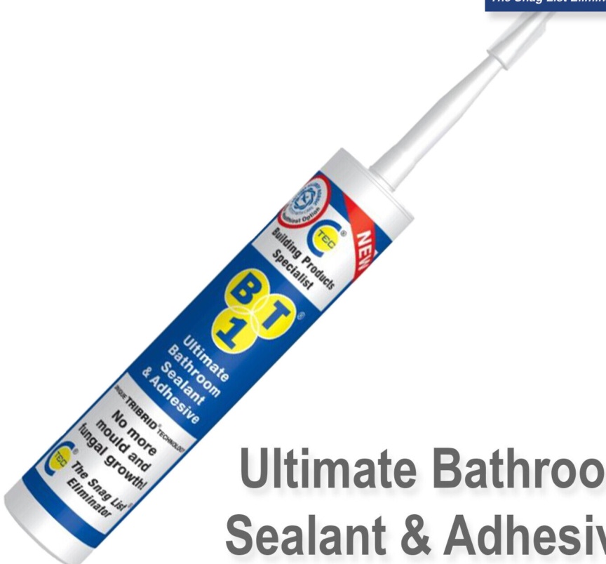 BT1 Bathroom Sealant & Adhesive White 290ml