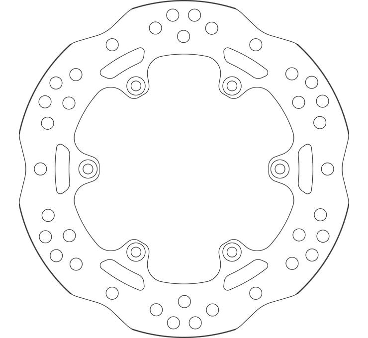 Free Shipping SBS 6049 Brake Disc For Motorcycle Parts Accessories