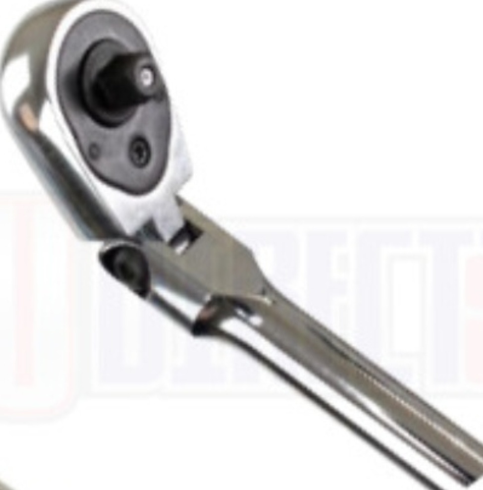 US PRO 1/4"" DR 72T Flex Head Ratchet 305mm Long Handle Quick Release 4199
