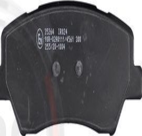 Brake pads 35264 A.B.S. for RENAULT FLUENCE