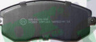 SAMKO 5SP1363 Brake Pad Set, disc brake for ,SUBARU