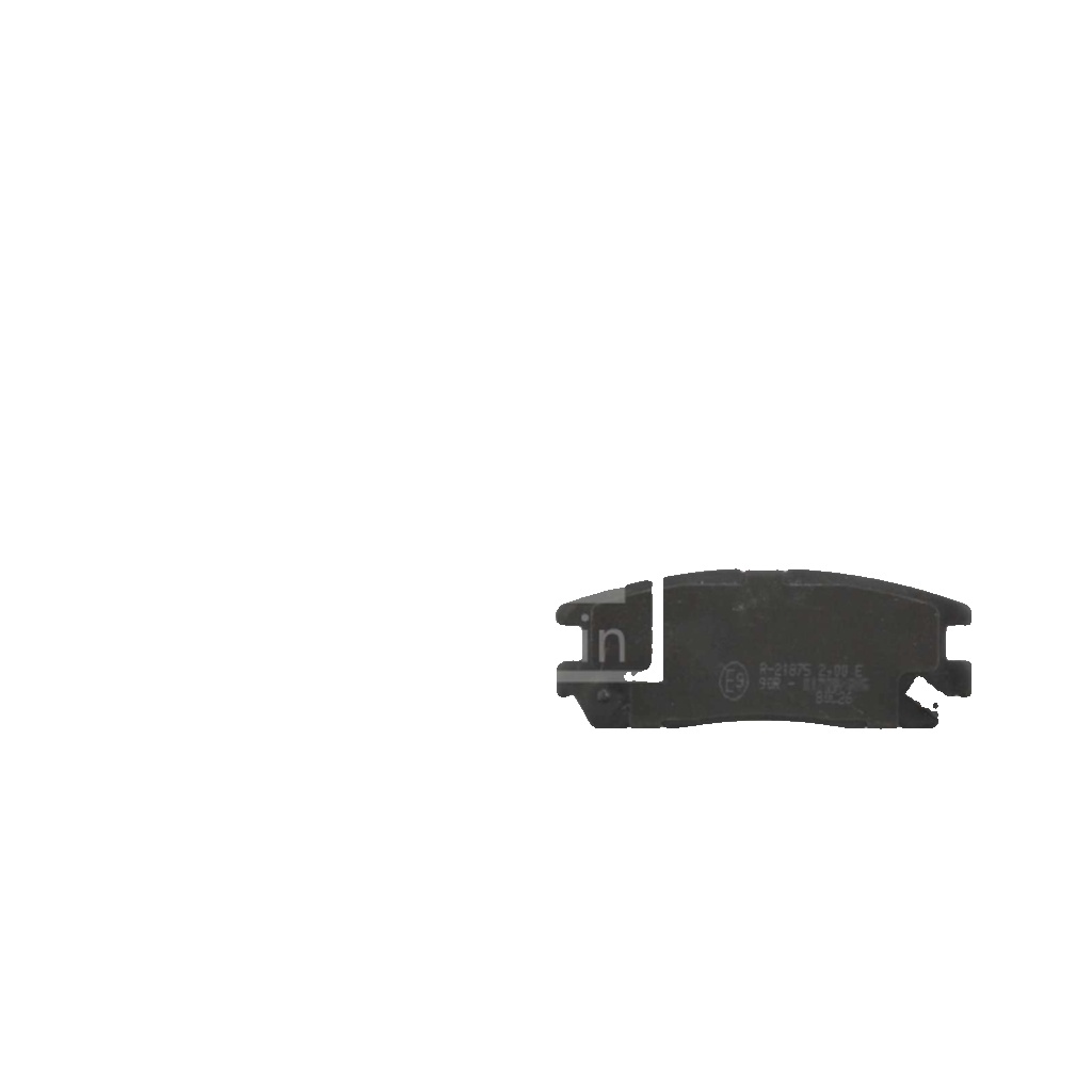 FEBI 16641 BRAKE PAD SET DISC BRAKE Rear