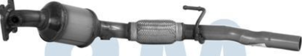 BM Catalysts BM91760H Catalytic Converter Fits Seat Skoda VW Fitting Kit