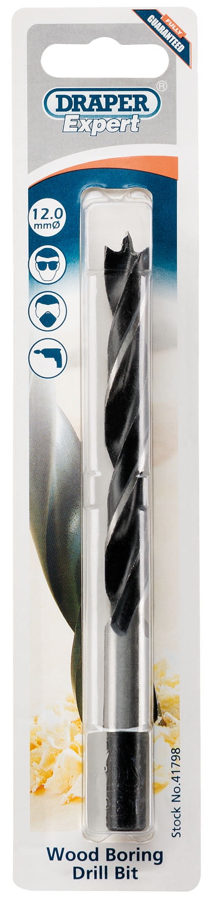 Draper 41798 Wood Drill Bit 12 x 225mm