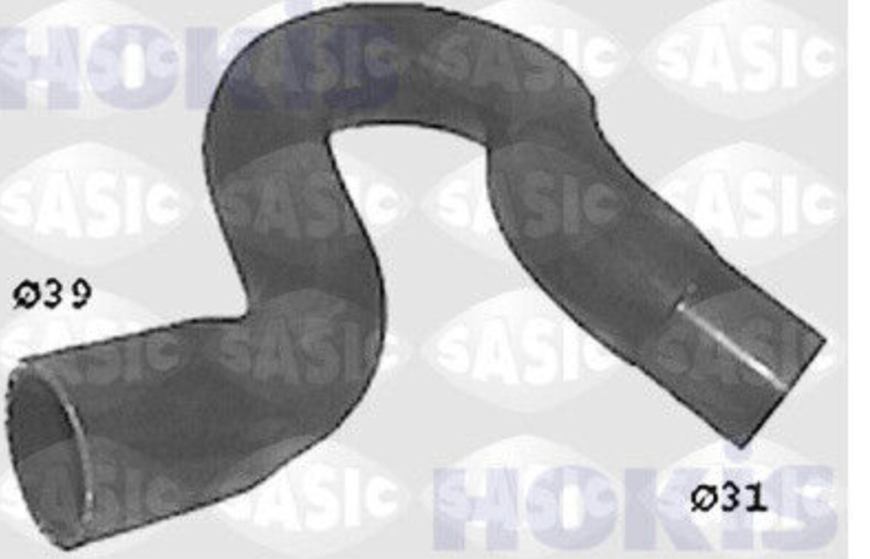 Cooling system hose Upper Right SWH0440 SASIC for PEUGEOT CITROËN