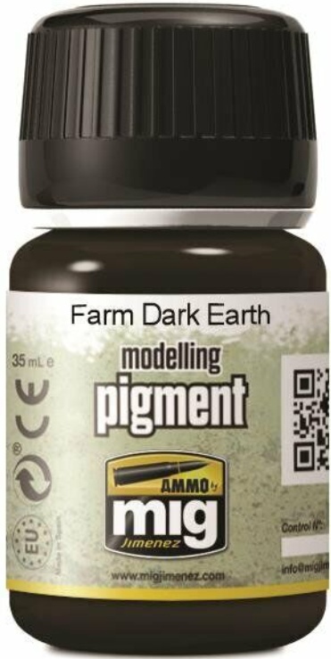 Ammo MIG 3027 - Color Pigments - Farm Dark Earth - New