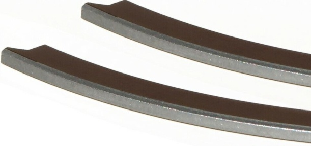 2x Piston Rings for Kawasaki KX 125 1992-2008 (KX125,Piston,Ring)