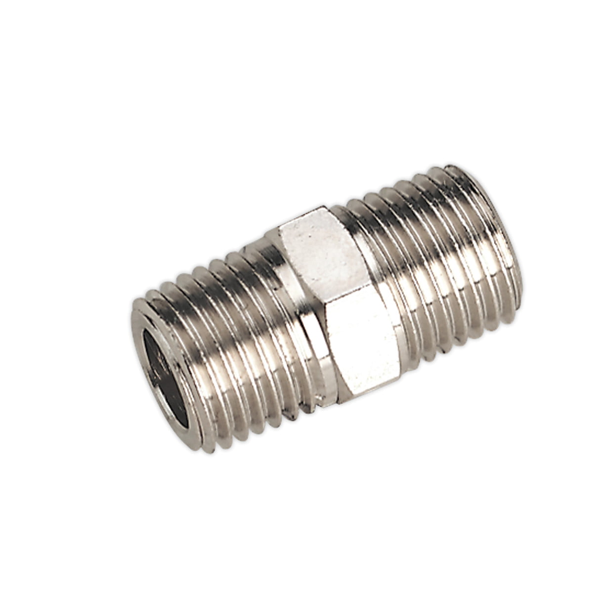 Sealey SA1-1414 Double Male Union 1/4""BSPT to 1/4""BSPT