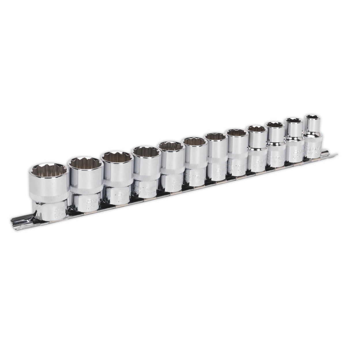 Sealey AK2684 Premier Socket Set 1/2""Sq Drive 12-point 12pc