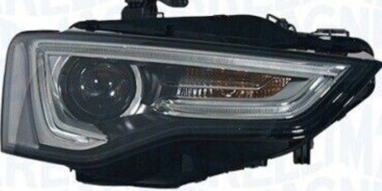 Left MAGNETI MARELLI 711307024200 Headlight for AUDI