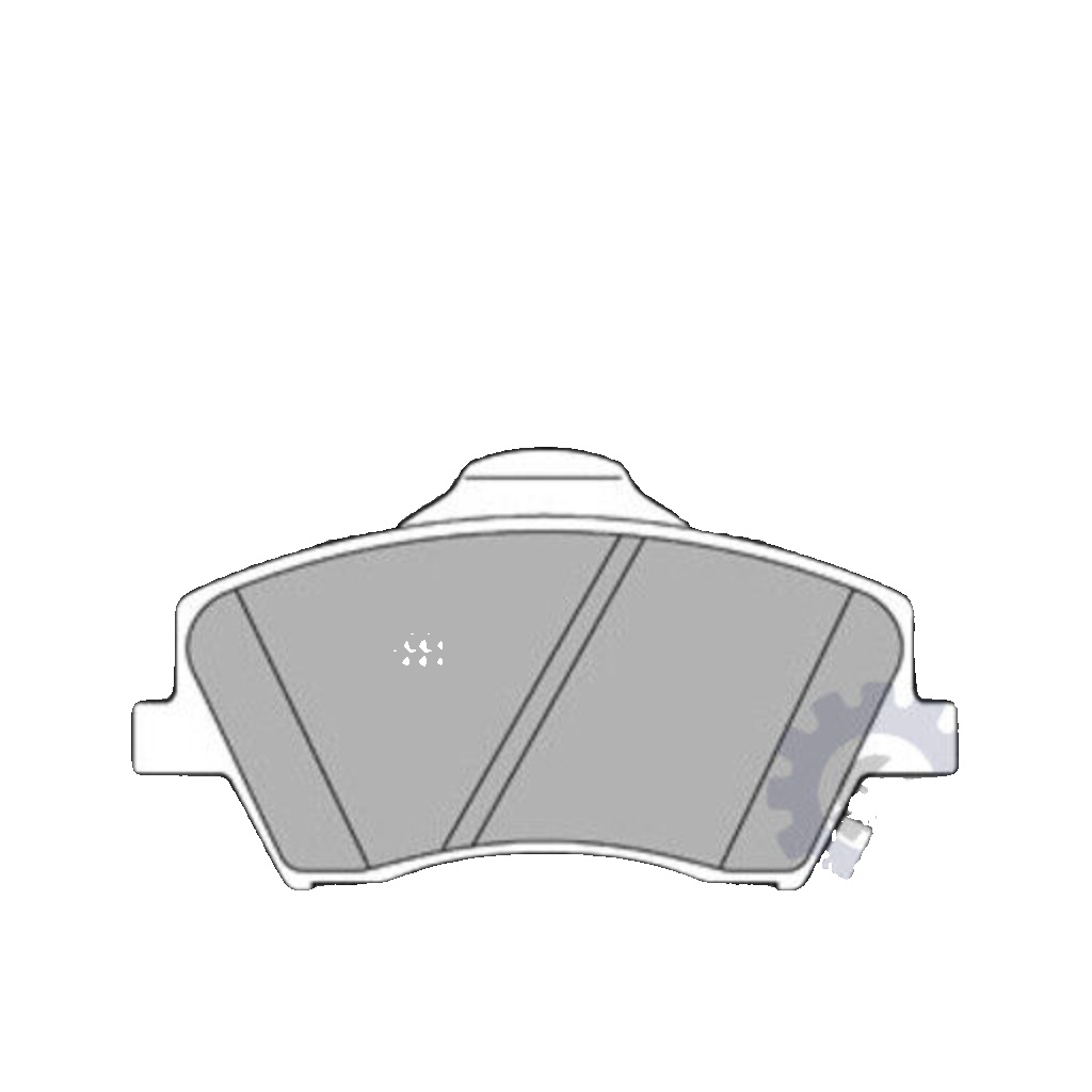Brake pads Low-Metallic LP3264 DELPHI for HYUNDAI KIA
