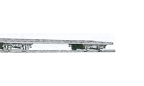 Dundas Models DM13 Vale of Rheidol Bogie Coach Chassis Kit OO9 Gauge