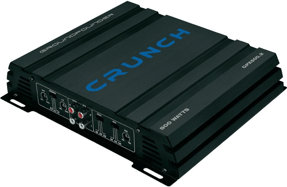 Crunch Gpx500.2 Verstaerker 2 Kanaele Klasse A/B Rj-45 - Image 2