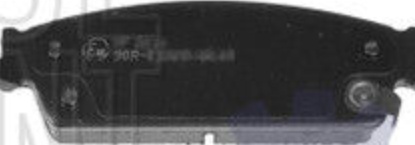 Brake pads Rear Axle ADA104251 BLUE PRINT for CADILLAC ESCALADE