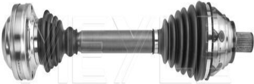 Front Left MEYLE GERMANY 100 498 0727 Drive Shaft for AUDI,CUPRA,SEAT,SKODA,VW