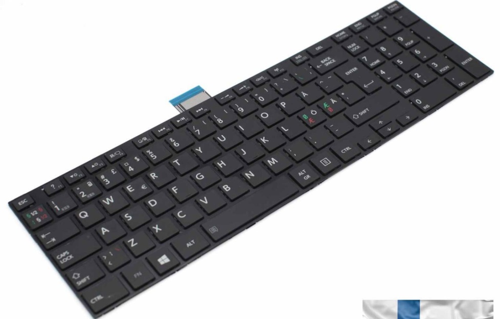 TOSHIBA SATELLITE C850 MP-11B56DN-930W Keyboard Notebook 6037B0076222 U000272530