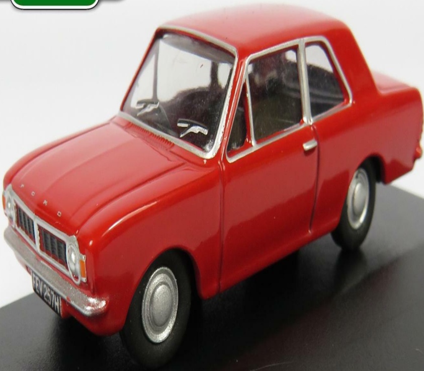 BNIB OO GAUGE OXFORD 1:76 76COR2003 FORD CORTINA MKII RED CAR